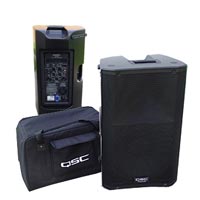 Q S C K 12 1000 watt active public adddress speaker